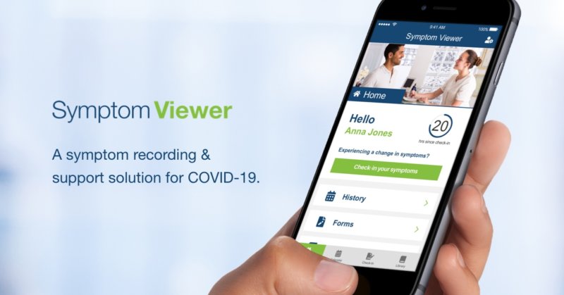 Symptom Viewer: A symptom recording & support solution for COVID-19